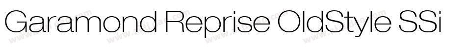 Garamond Reprise OldStyle SSi Normal字体转换
